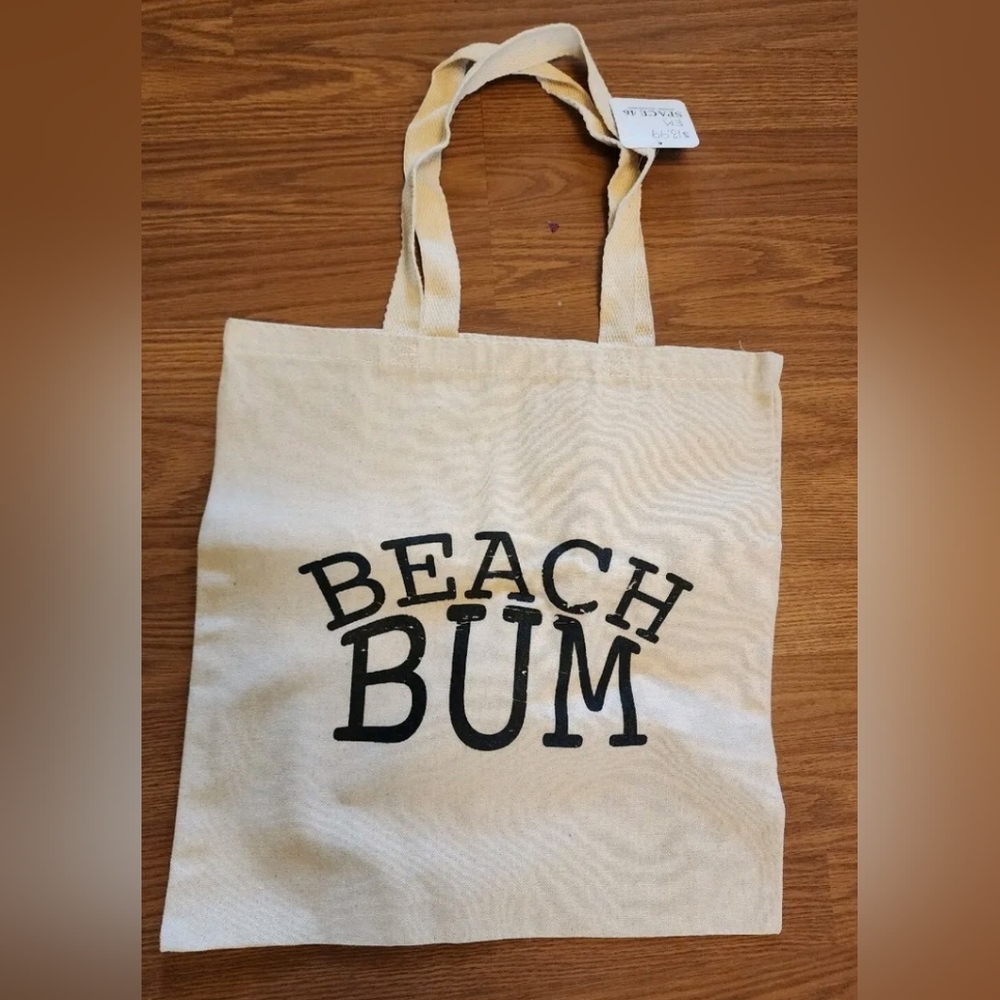 Beach Bum tote bag NEW